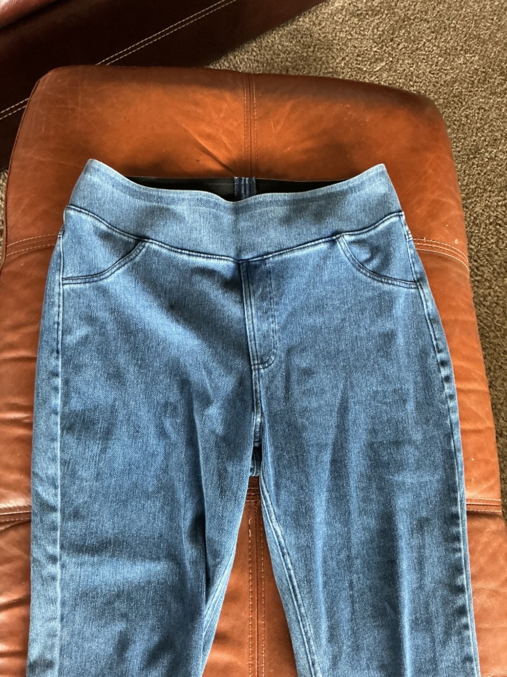 Halara denim leggings - Picture 2 of 6